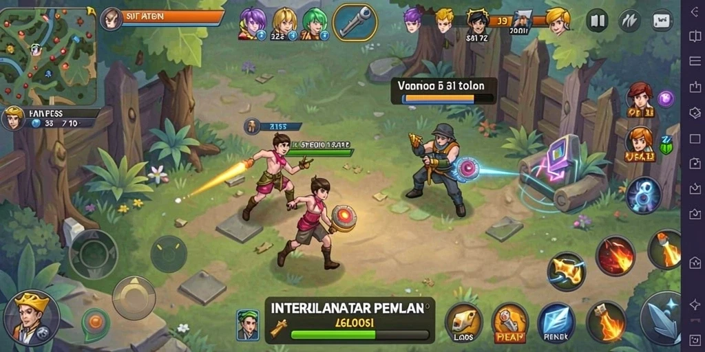 Tampilan antarmuka yang user-friendly dan menarik.