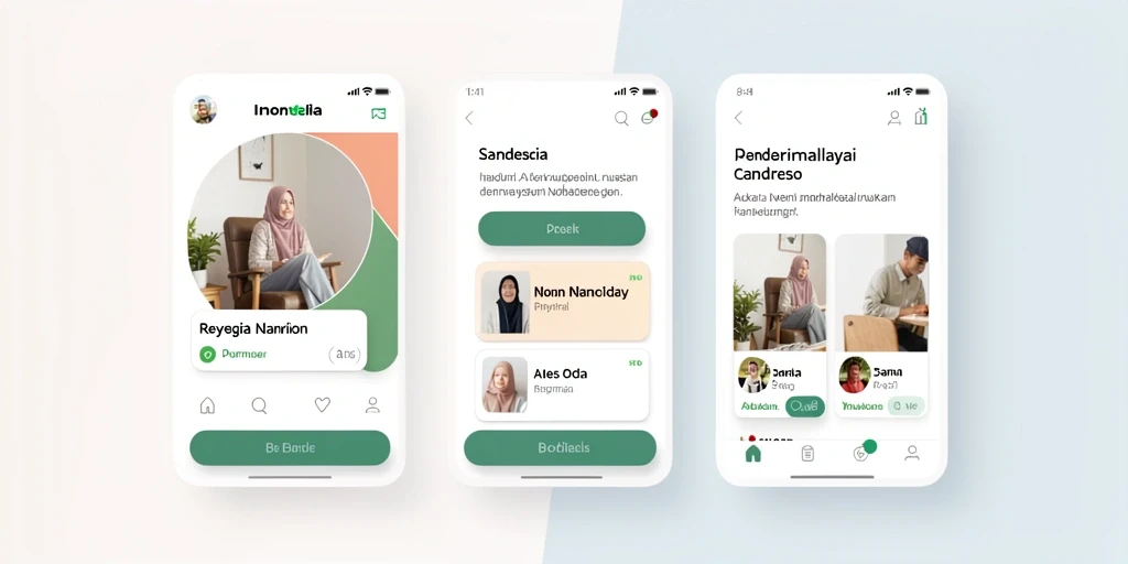 Tampilan antarmuka yang bersih dan user-friendly.