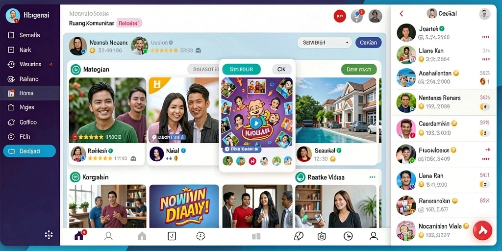 Screenshot menampilkan level baru yang menantang.