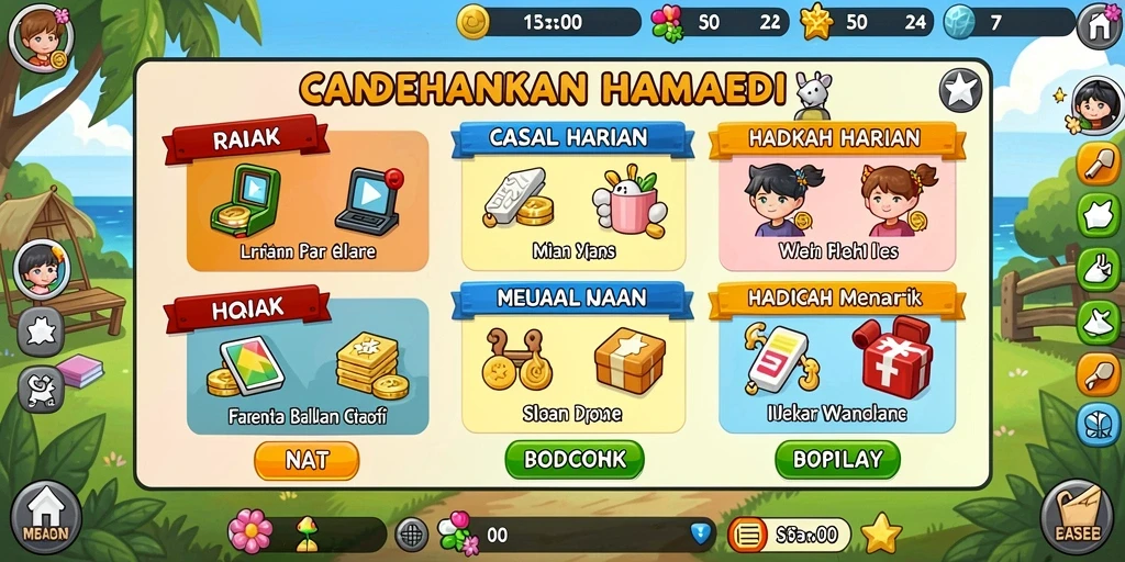 Tampilan antarmuka yang menarik dan mudah digunakan.