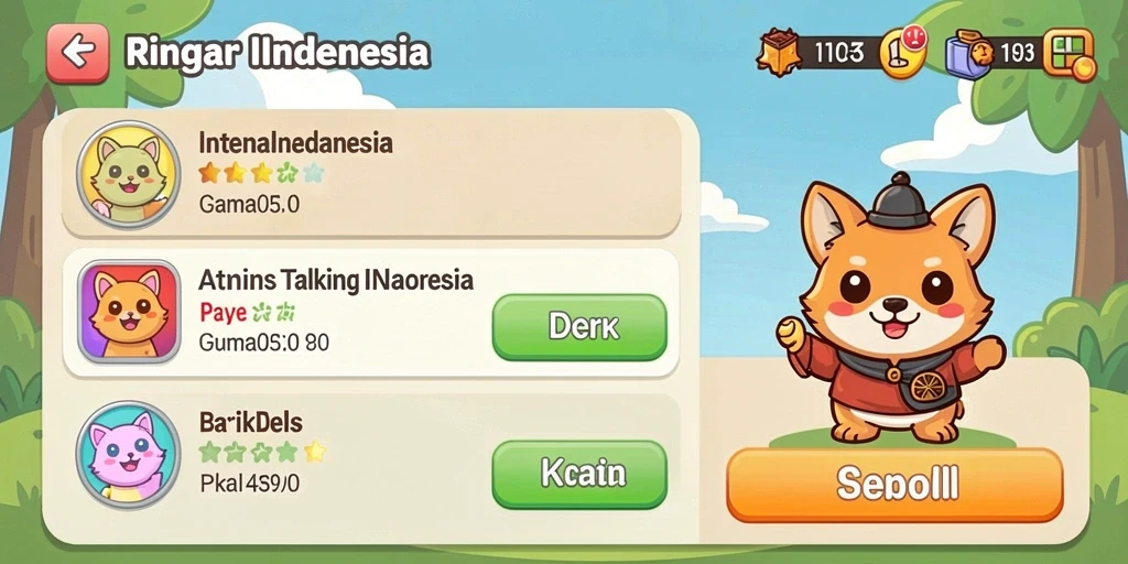 Cuplikan gameplay yang menampilkan aksi mendebarkan.