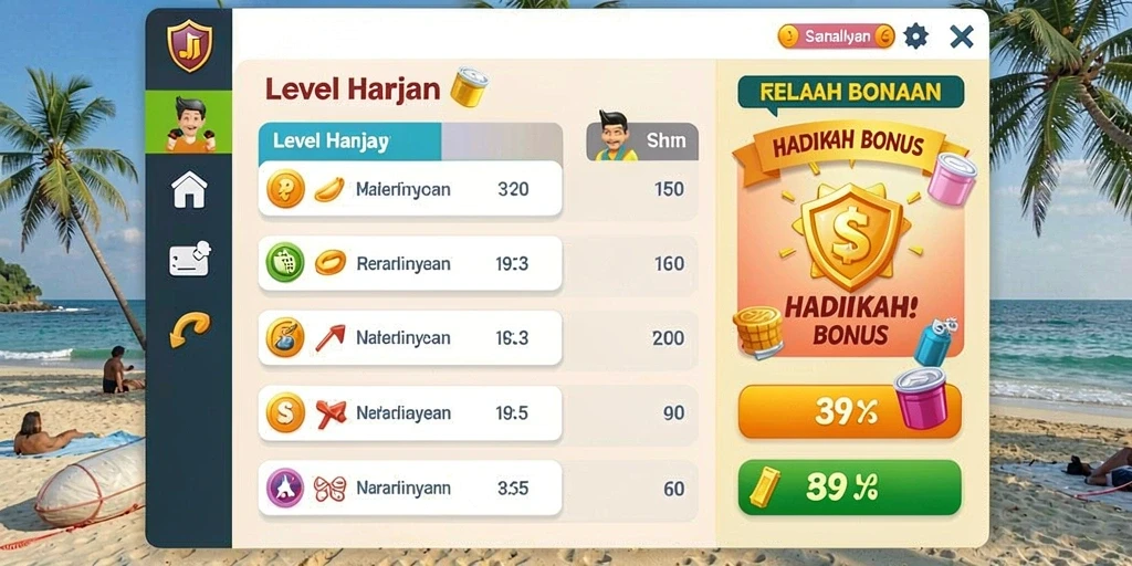Tampilan antarmuka yang modern dan menarik.