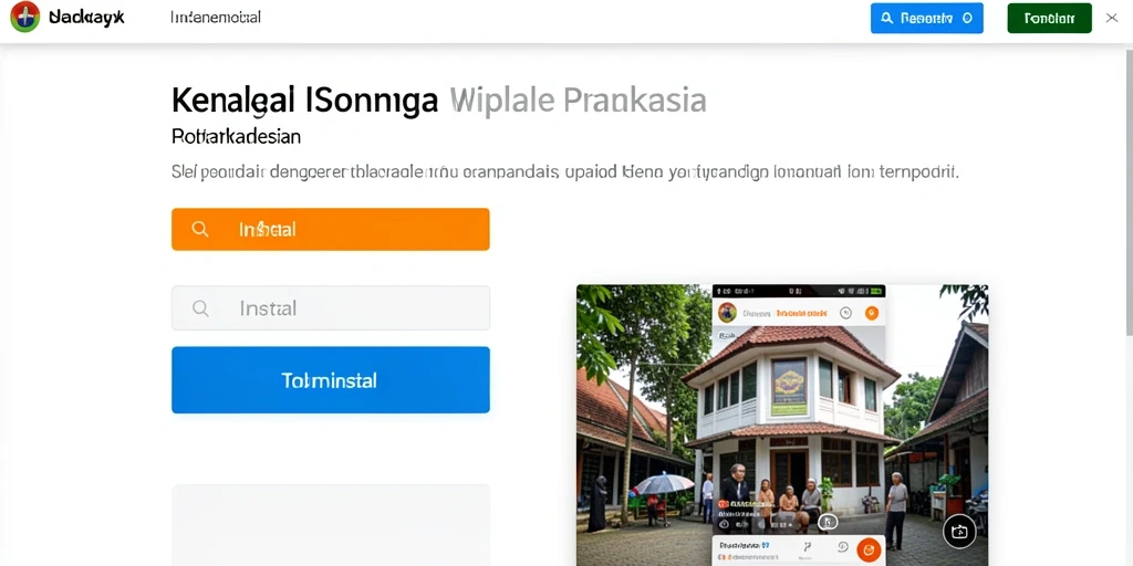 Tampilan antarmuka yang user-friendly.