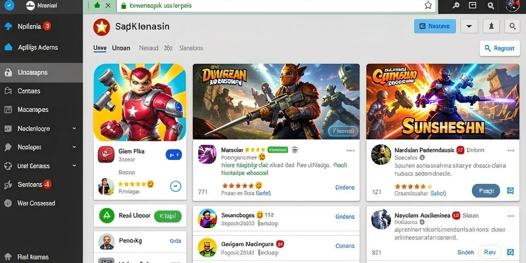 Tampilan antarmuka yang sederhana dan menarik.