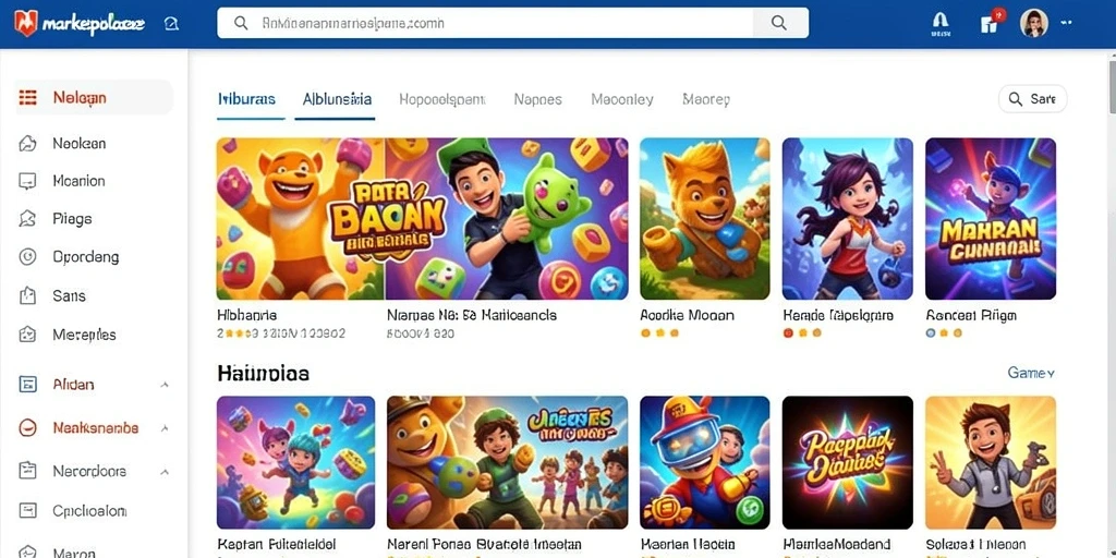Tampilan permainan slot yang menarik dan penuh warna.