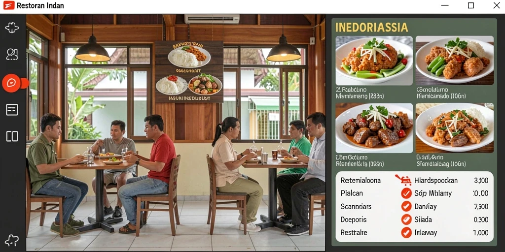 Tampilan antarmuka yang user-friendly.