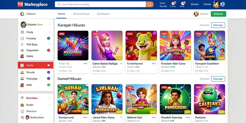 Tampilan permainan slot yang menarik dan penuh warna.