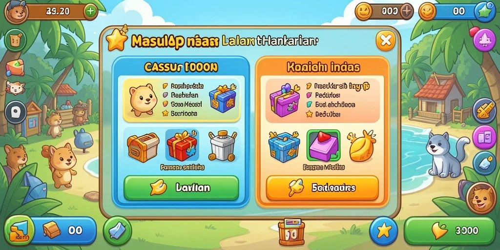Tampilan awal NANASTOTO yang memukau.