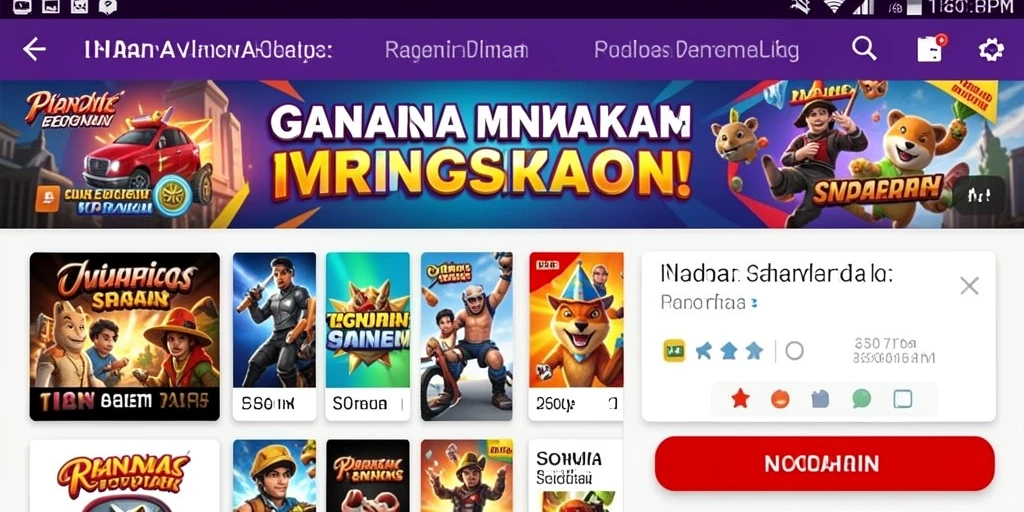 Tampilan utama PCPC7 yang menarik dan interaktif.
