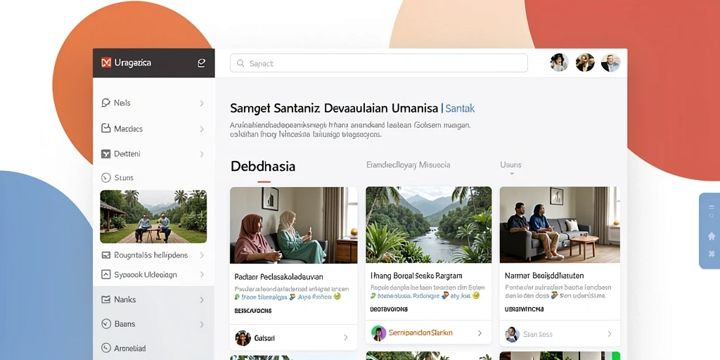 Tampilan antarmuka yang menarik dan user-friendly.