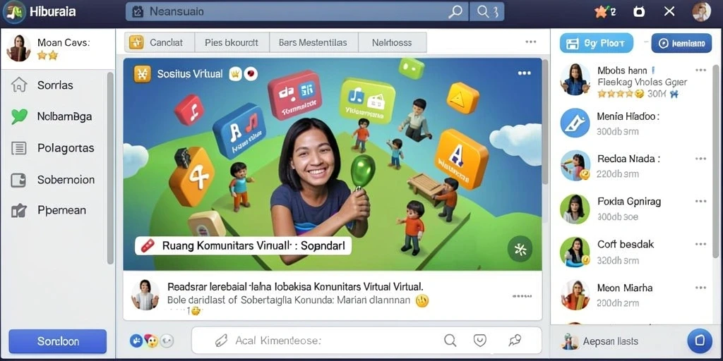 Tampilan antarmuka yang menarik dan mudah digunakan.