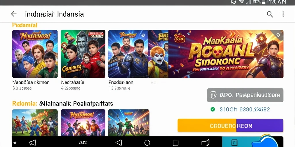 Tampilan peta permainan yang mengagumkan.