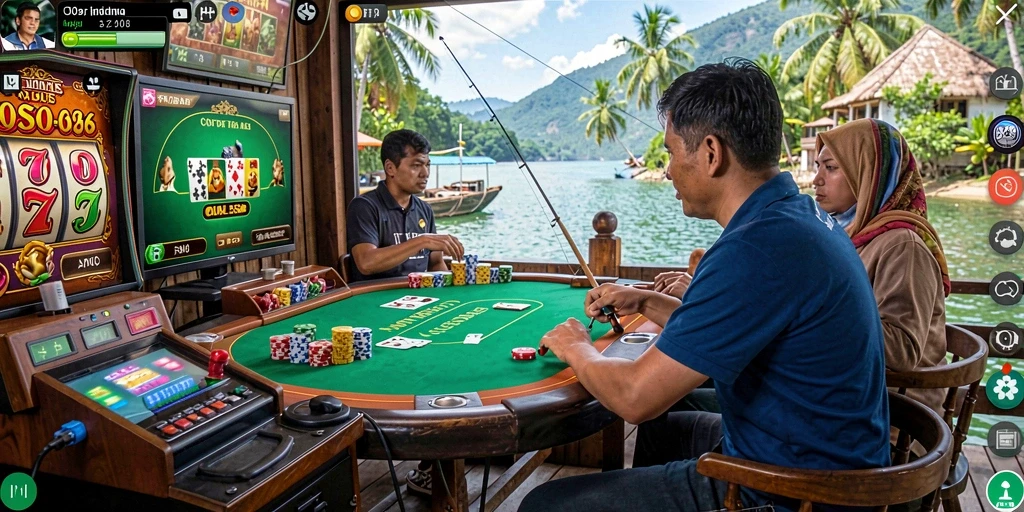 Tampilan antarmuka yang modern dan menarik.